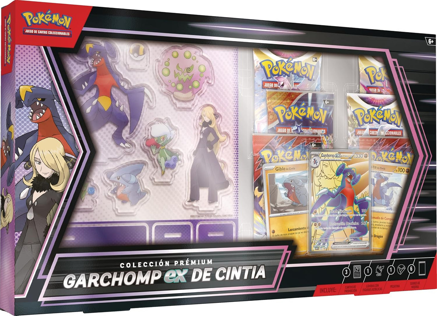Colección premium Garchomp ex de Cintia