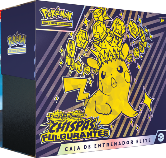 Elite Trainer Box - Chispas Fulgurantes/Surging Sparks - Pokemon TCG: Escarlata & Púrpura
