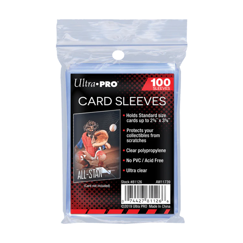 Fundas Standard Regular Cards (100 fundas) Ultra Pro.