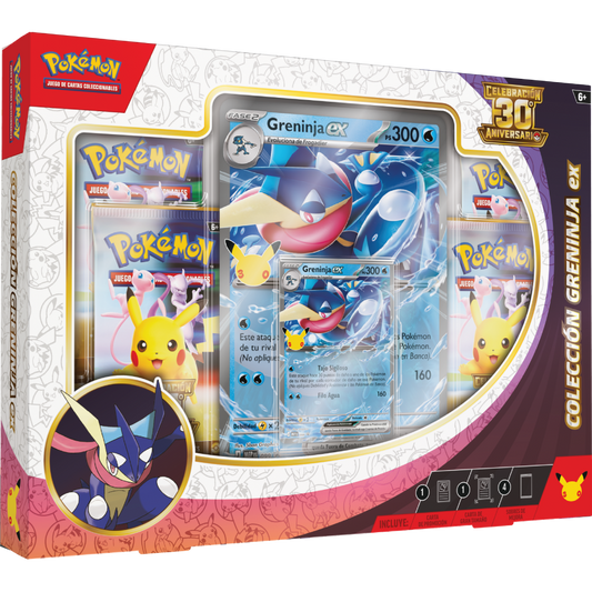 Colección Greninja ex Box 30th Celebration Pokémon TCG