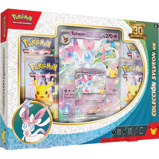Colección Sylveon ex Box 30th Celebration Pokémon TCG