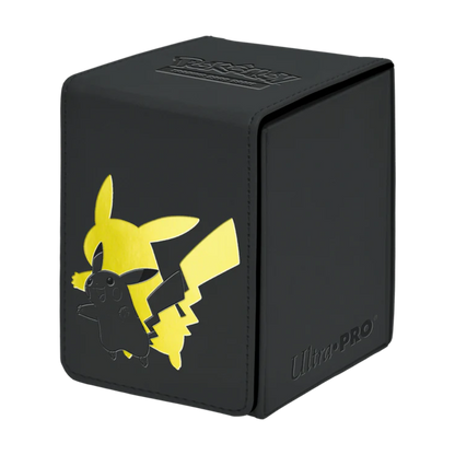 Caja de mazo Alcove Flip Deck Box Elite Series Pikachu Pokémon Ultra Pro.