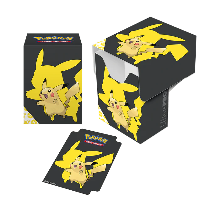 Caja de mazo Pikachu Pokémon TCG Deck Box Ultra PRO